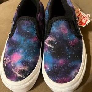 Galaxy Slip On Vans